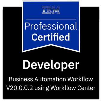 IBM Certified Developer Business Automation Workflow v20.0.0.2 using Workflow Center