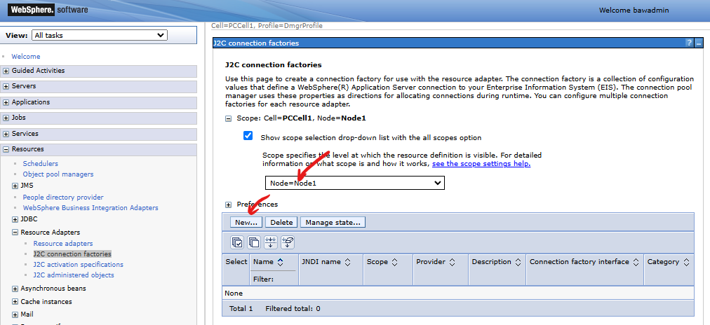 IBM WebSphere Resource adapters